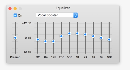 Itunes Eq Vocal Booster Equalizer Settings Hd Png Download Kindpng