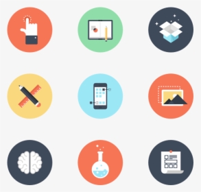 Creative Process - Graphic Design Creative Icons, HD Png Download, Free Download