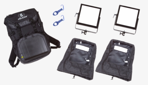 Rosco Litepad Vector 2 Head Cct Backpack Kit"  Class= - Bag Rosco Litepad, HD Png Download, Free Download
