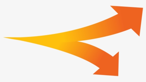 Direction Icon Png - Arrows Orange, Transparent Png, Free Download
