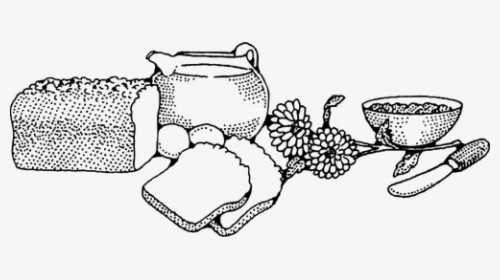 Vector Drawing Of Bread Making - Bread Clip Art, HD Png Download, Free Download
