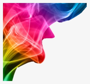 Share This Image - Rainbow Smoke, HD Png Download, Free Download