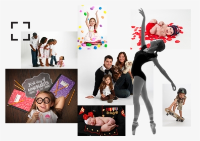 Image Collage - Studio Photo People, HD Png Download, Free Download