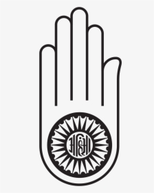 Ahimsa Jainism - Jain Symbol, HD Png Download, Free Download