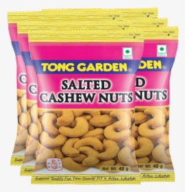 Tong Garden Cashew Nut 40g X 6pcs - Tong Garden Cashew Nuts, HD Png Download, Free Download