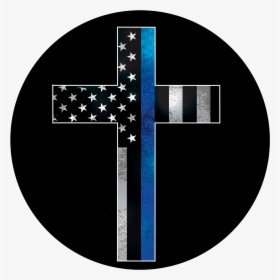 "  Class="lazyload Lazyload Mirage Cloudzoom "  Style= - Thin Blue Line Cross, HD Png Download, Free Download