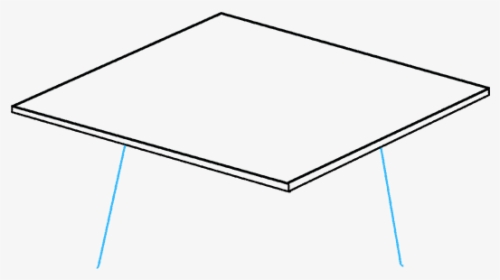 How To Draw Graduation Cap - Coffee Table, HD Png Download, Free Download