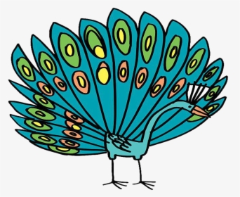 Peacock Feather Png Hd - Peafowl, Transparent Png, Free Download