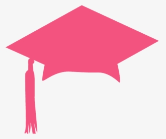 Silhouette Graduation Cap Clipart, HD Png Download, Free Download