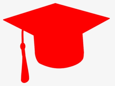 Red Graduation Cap Vector, HD Png Download, Free Download