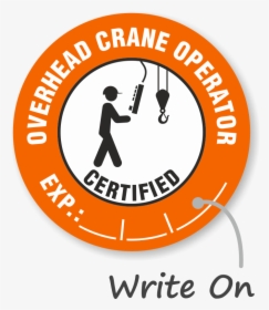 Transparent Png Decals - Overhead Crane Operator Sticker, Png Download, Free Download