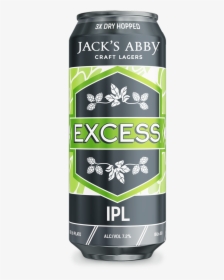 Jack"s Abby Excess India Pale Lager - Jack's Abby Excess Ipl, HD Png Download, Free Download