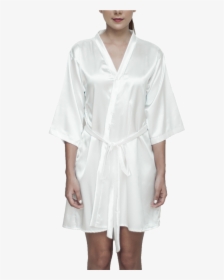 Plain Satin Robe - Cocktail Dress, HD Png Download, Free Download