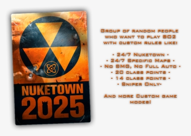 Nuketown 2025 Poster, HD Png Download, Free Download