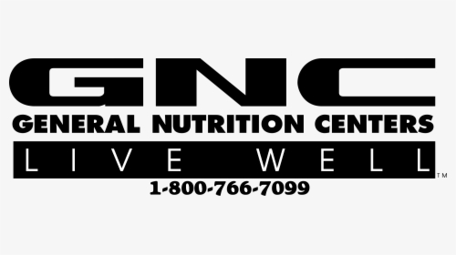 Gnc 2 Logo Black And White - Poster, HD Png Download, Free Download
