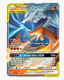 2019 07 01 The Age Of Fire And The Resistance Of The - Reshiram And Charizard Gx, HD Png Download, Free Download