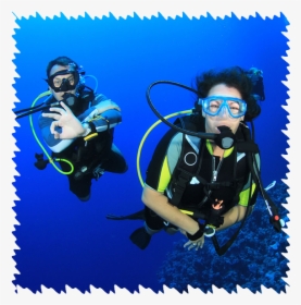 Two People Scuba Diving, HD Png Download, Free Download