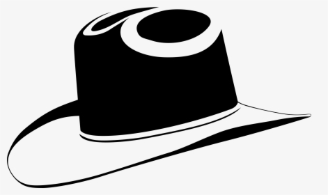 Cap Vector Png - Black Cowboy Hat Clip Art, Transparent Png, Free Download