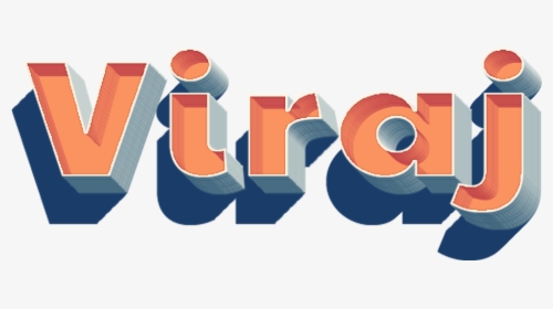 Viraj 3d Letter Png Name - Viraj Name Logo Download, Transparent Png, Free Download