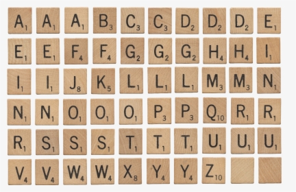 Clip Art Scrabble Tiles Printable Letters Rummikub Hd Png Download Kindpng