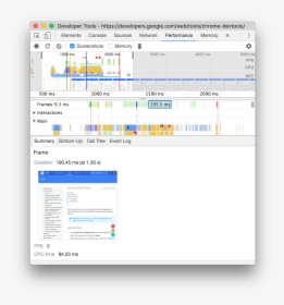Chrome Performance Analyzer Scripting, HD Png Download, Free Download