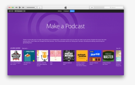 Itunes Podcast, HD Png Download, Free Download