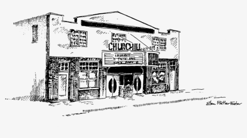 Church Hill Theater - Technical Drawing, HD Png Download, Free Download
