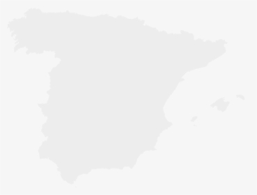 Transparent Spain Png - Spain Map White Png, Png Download, Free Download