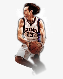 Phoenix Suns Stitched - Steve Nash Suns Png, Transparent Png, Free Download
