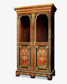 Stamped Boulle Cabinet By Nicolas Sageot - Louis Xiv Furniture, HD Png Download, Free Download