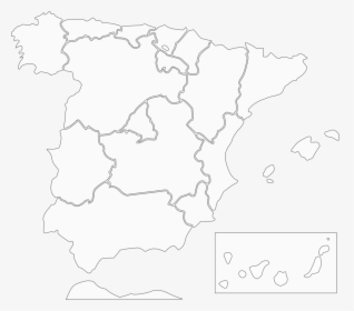 States Clip Arts - España Vector Mapa, HD Png Download, Free Download
