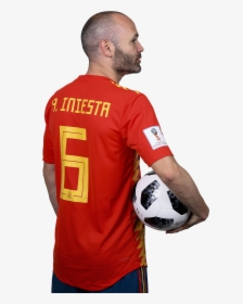 Andrés Iniesta Render - Iniesta Spain Png, Transparent Png, Free Download