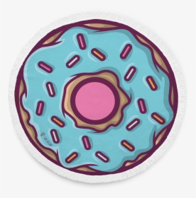 Donut Beach Blanket"  Class= - Circle, HD Png Download, Free Download