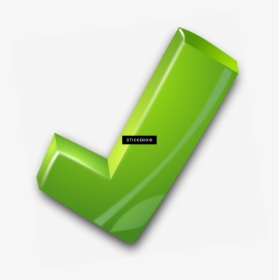 Tick Png - Green Tick - Statistical Graphics, Transparent Png, Free Download
