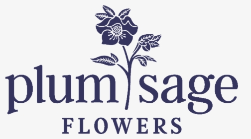 Plum Sage Flowers - Florist Vendor Logo, HD Png Download, Free Download