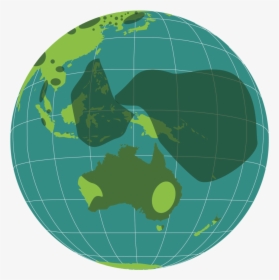 Largelandscape 4 On Globe - Atlas, HD Png Download, Free Download