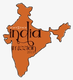 India Mission Trip A Drop Of Love In The Ocean » Chelsey - India Map For Powerpoint, HD Png Download, Free Download