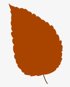 Brown Autumn Leaf Clipart Image - Autumn Leaf Clipart, HD Png Download, Free Download