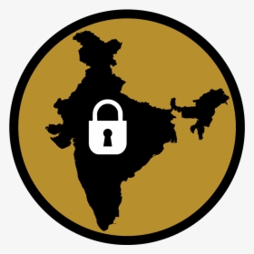 South Asian Security - India Map For Powerpoint, HD Png Download, Free Download