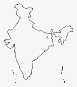 Identify The Place X Marked On Map - List Of Nuclear Power Plant In India, HD Png Download, Free Download
