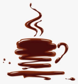 Splash Clipart Chocolate - Splash Of Coffee Png, Transparent Png, Free Download