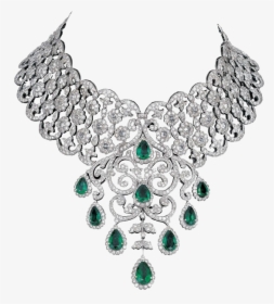Transparent Jewellery Png - Diamond Necklace Designs Png, Png Download, Free Download
