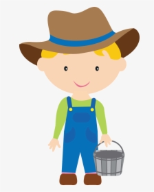 Farm Clipart Kids - Farmer Boy Clipart, HD Png Download, Free Download