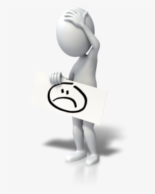 People Clipart 3d White - Transparent 3d Stick Figure, HD Png Download, Free Download