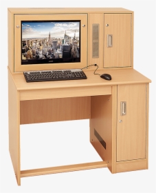 Secure Computer Desk, HD Png Download, Free Download