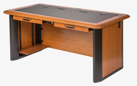 Wood Desk Transparent Drawers, HD Png Download, Free Download