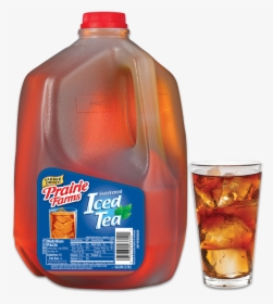 Transparent Iced Tea Png - Prairie Farms Sweet Tea Gallon, Png Download, Free Download