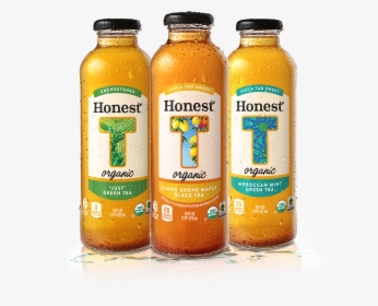 Honest Tea New Glass Bottle Product Image - New Honest Tea Glass, HD Png Download, Free Download