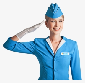 Girl Png Images - Welcome Air Hostess Png, Transparent Png, Free Download