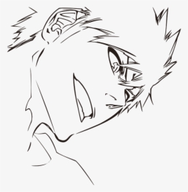 Png Line Art - Anime Character Line Arts Png, Transparent Png, Free Download